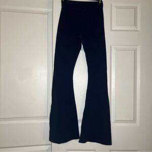 Offline by Aerie High Waist Party Favor Flare Legging Pants Navy Blue Women S